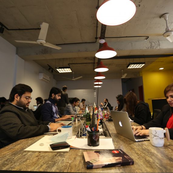 Huddle Coworking space in Lahore